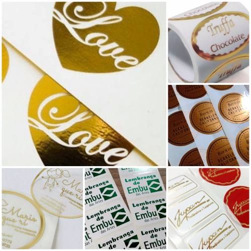 Etiquetas em Hot Stamp ML Paper