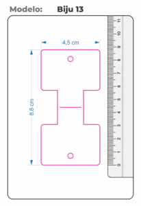 Tags para Bijuterias, conjunto de Pulseiras, Brincos e Colares