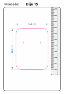 Tags de Bijuterias para Brincos