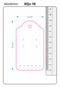 Tags para Bijuteria - Brincos