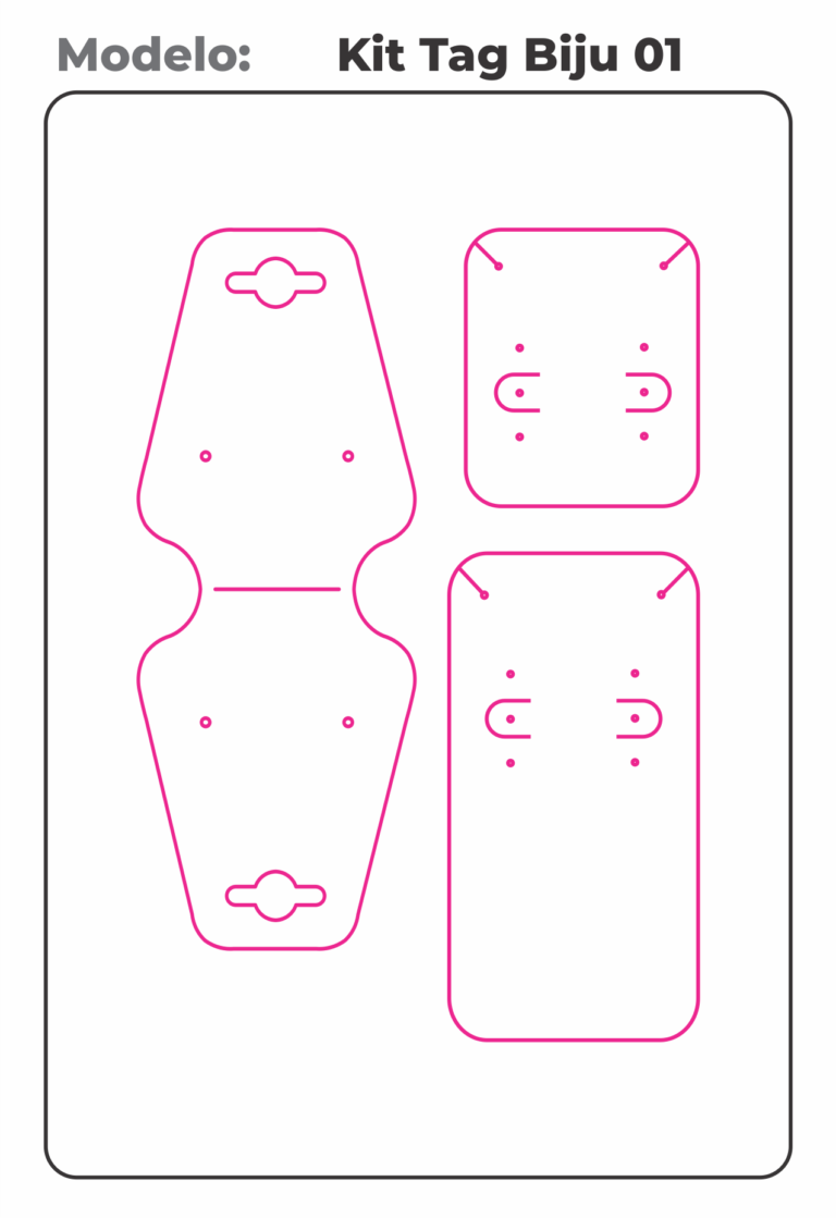 Kit Tags para Bijuterias, Tags para Joias, Brincos e Acessórios - ML Paper