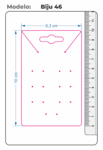 Tag para Bijuteria Brincos Semaninha