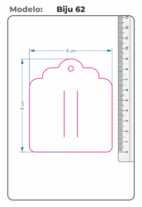 Tag para Bijuterias, Laços e Presilhas