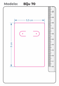 Tags de Bijuterias para Brincos