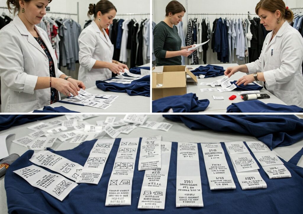 Etiquetas de Composição para Roupas