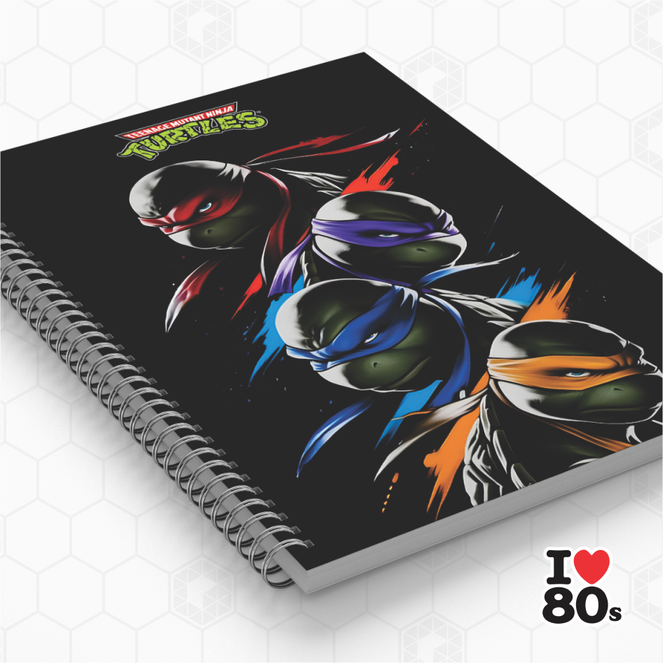 Caderno Personalizado - As Tartarugas Ninjas