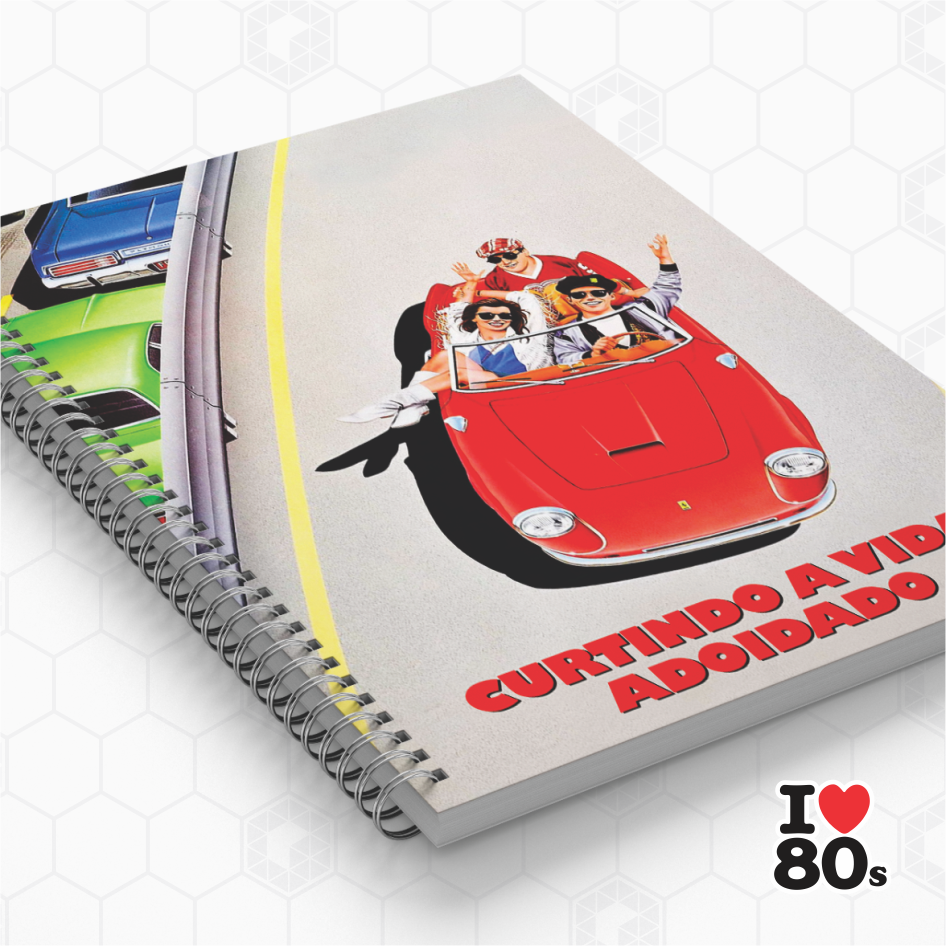 Caderno Personalizado - Curtindo a Vida Adoidado