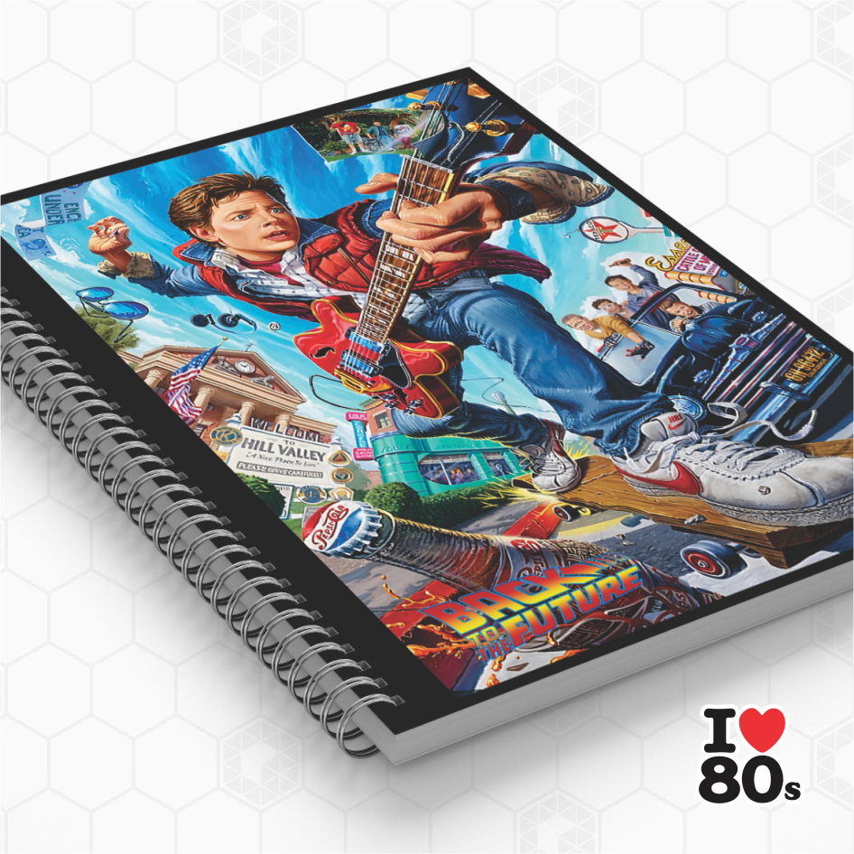 Caderno Personalizado - De Volta para o Futuro