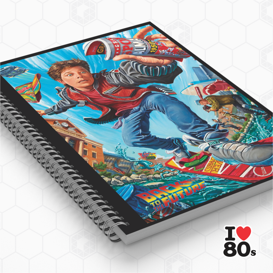 Caderno Personalizado - De Volta para o Futuro