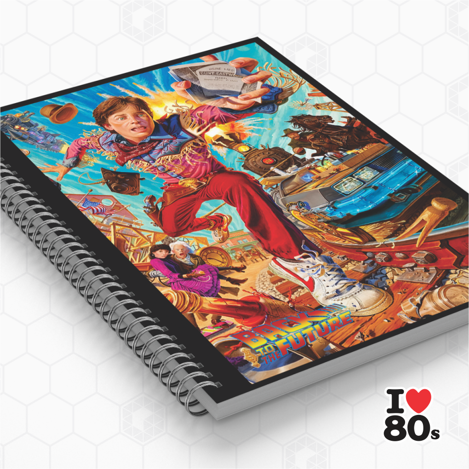 Caderno Personalizado - De Volta para o Futuro