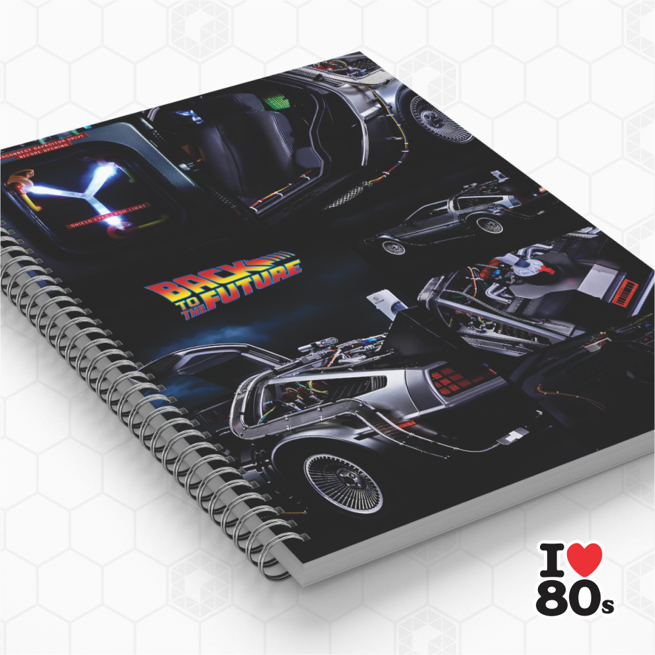 Caderno Personalizado - De Volta para o Futuro