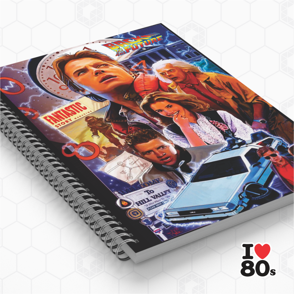 Caderno Personalizado - De Volta para o Futuro