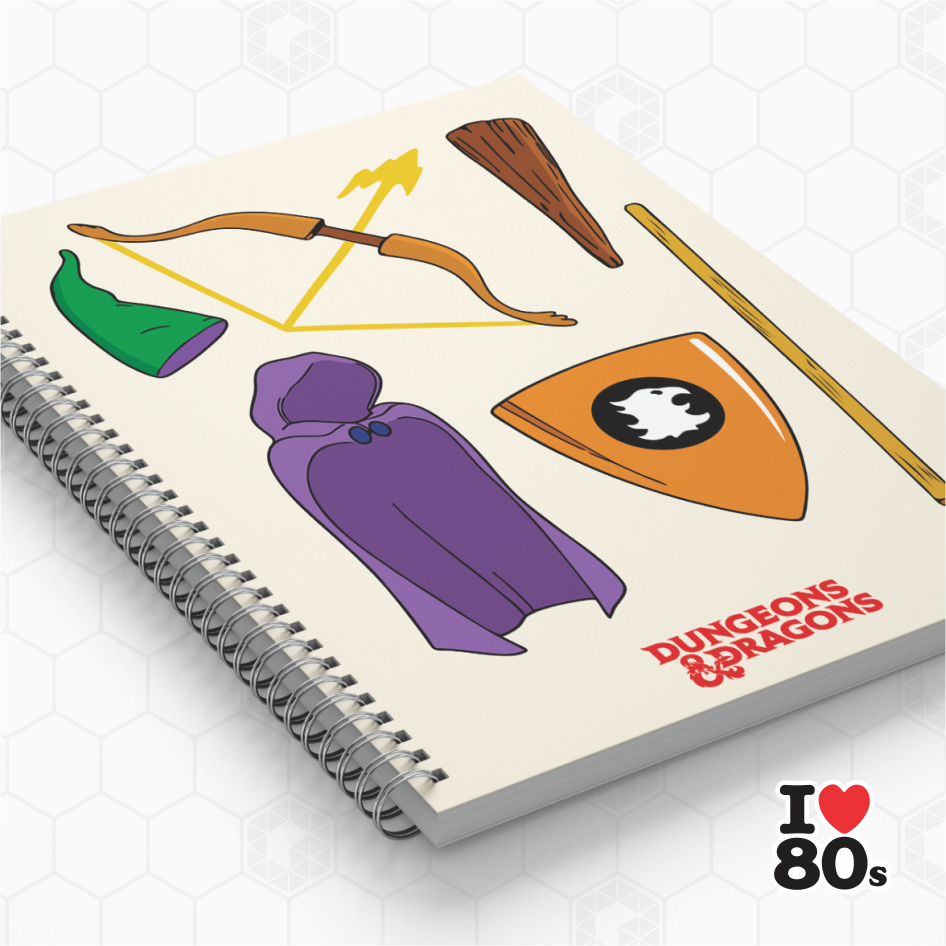 Caderno Personalizado - Dungeons and Dragons