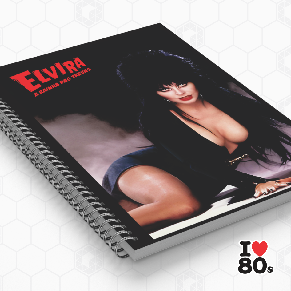 Caderno Personalizado - Elvira - A Rainha das Trevas