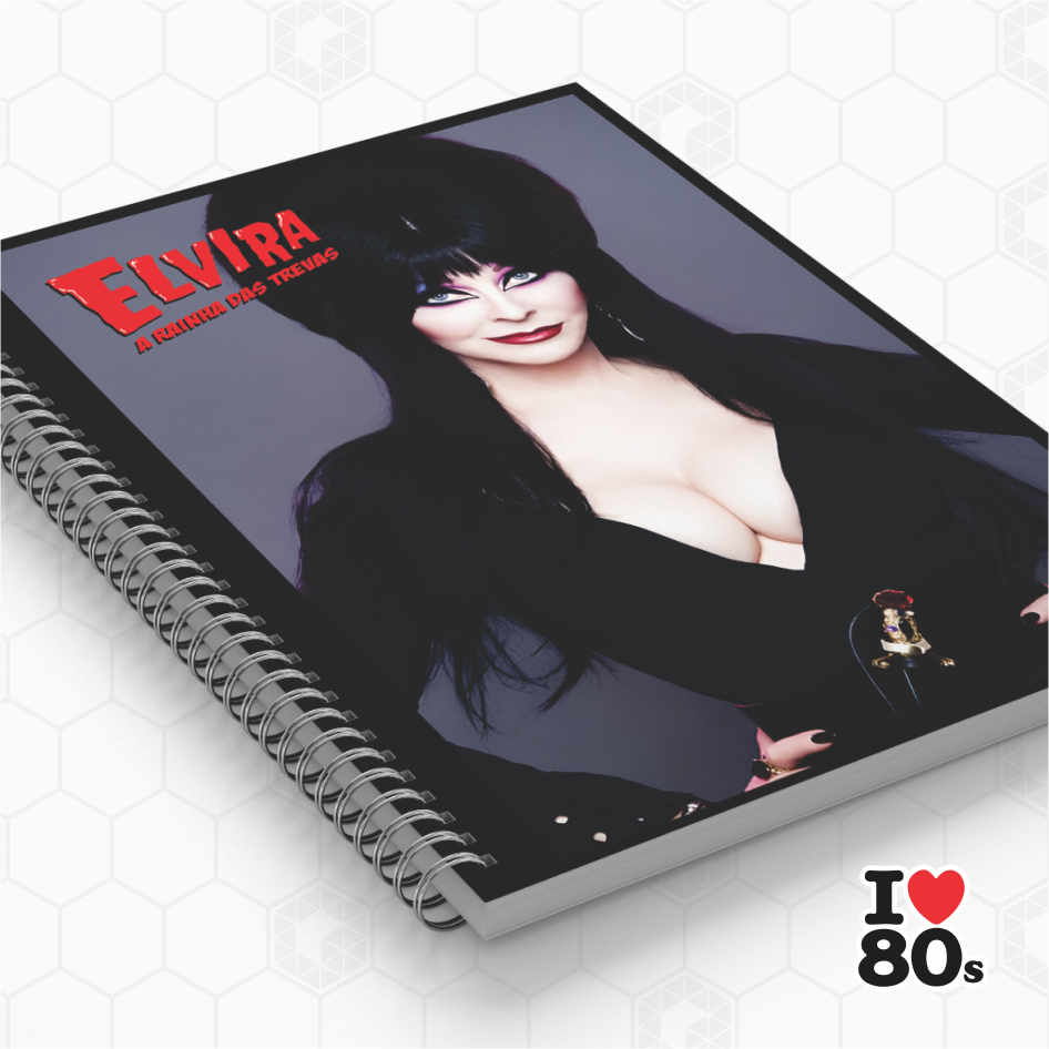 Caderno Personalizado - Elvira - A Rainha das Trevas