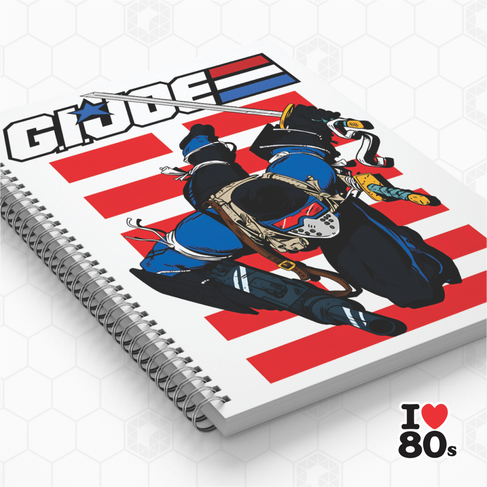 Caderno Personalizado - G.I.Joe - Snake Eyes