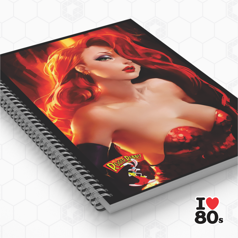 Caderno Personalizado - Jessica Rabbit - Uma Cilada para Roger Rabbit