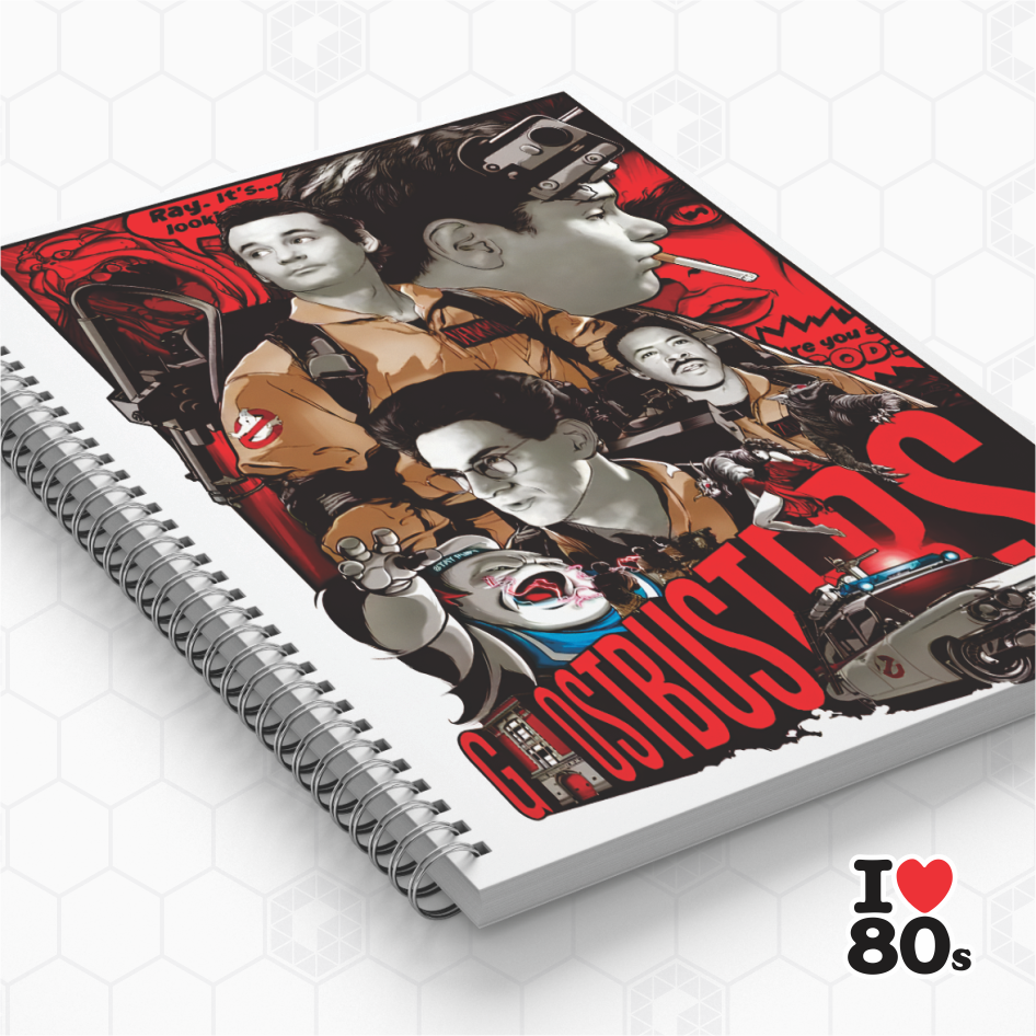 Caderno Personalizado - Os Caça Fantasmas