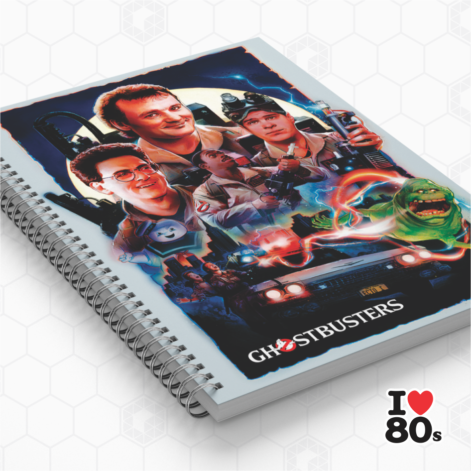 Caderno Personalizado - Os Caça Fantasmas