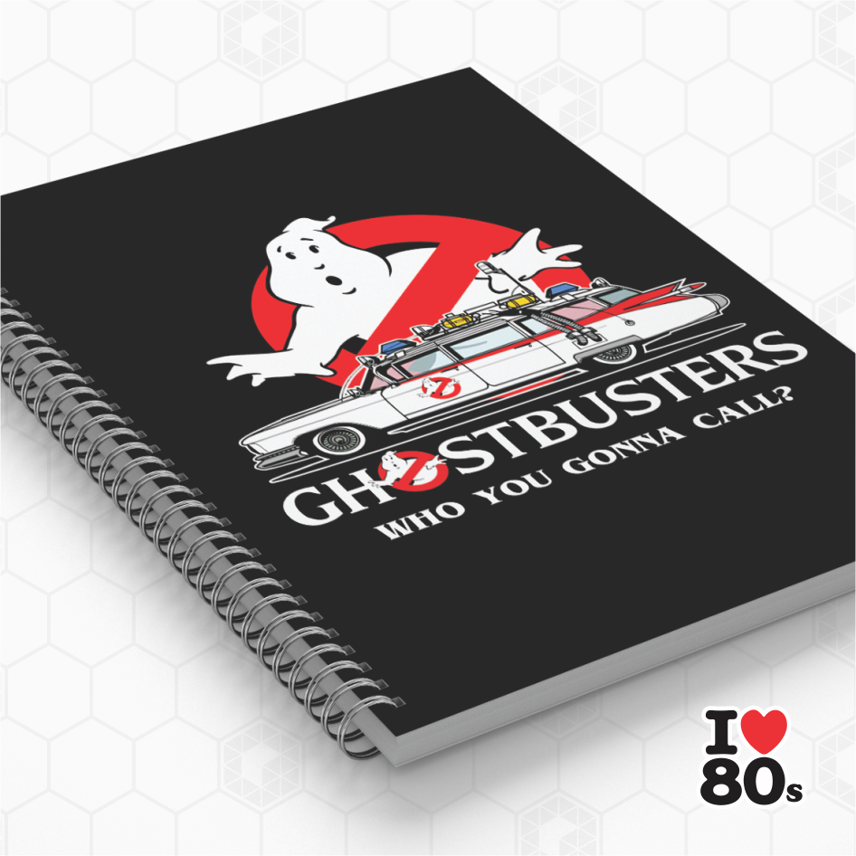 Caderno Personalizado - Os Caça Fantasmas