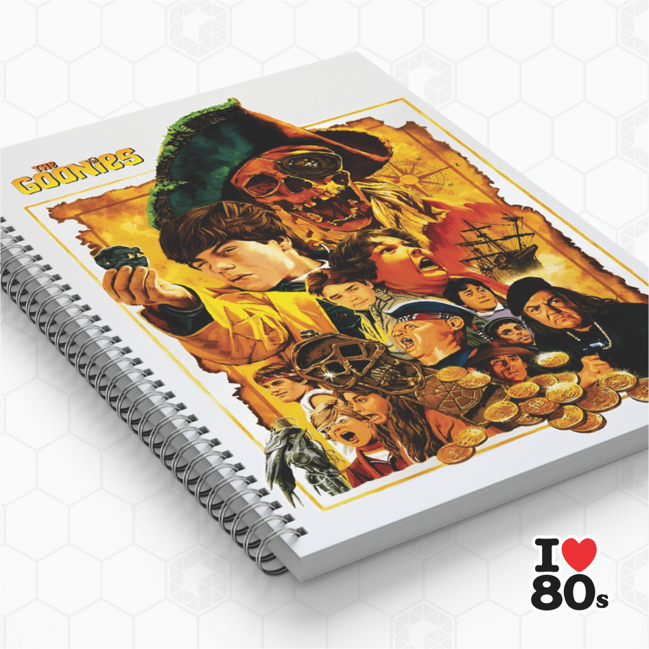 Caderno Personalizado - Os Goonies