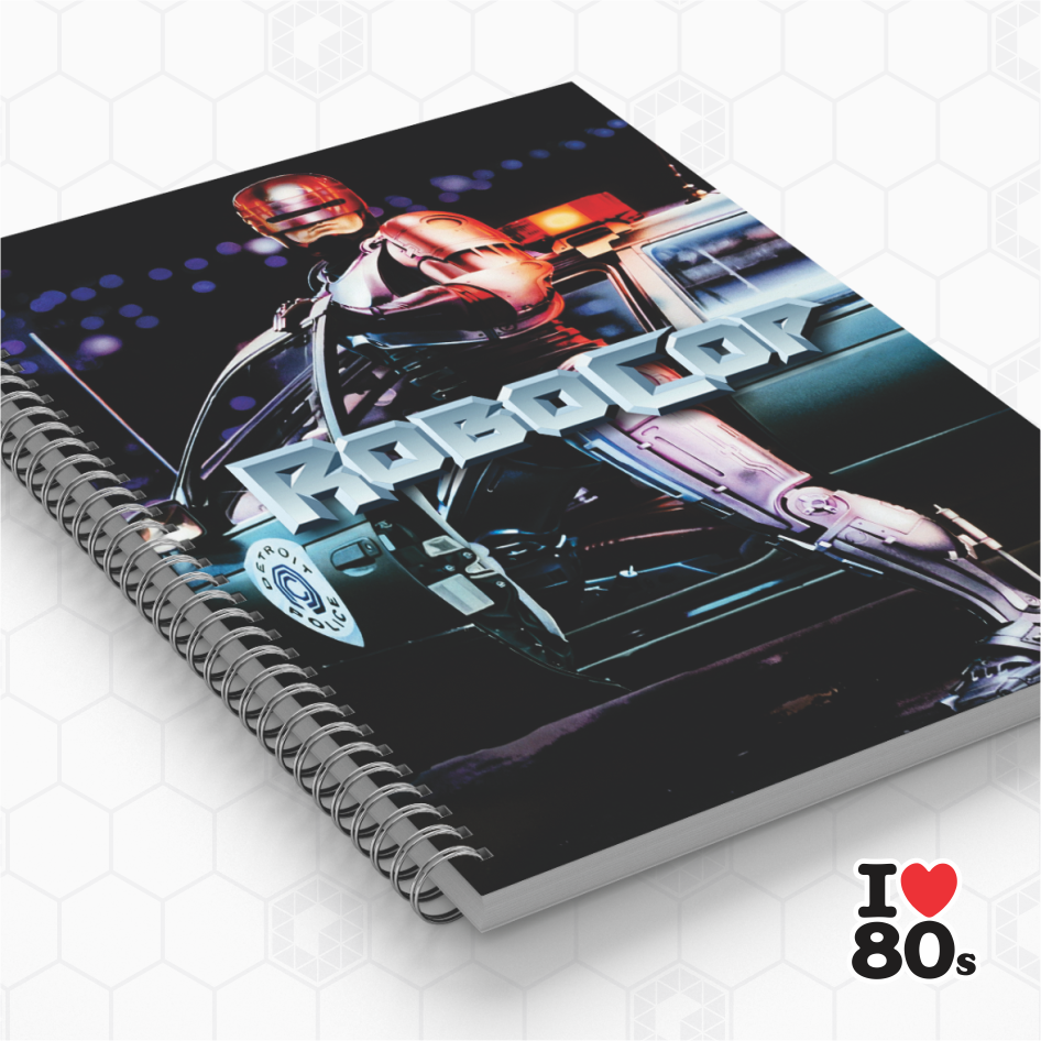 Caderno Personalizado - Robocop