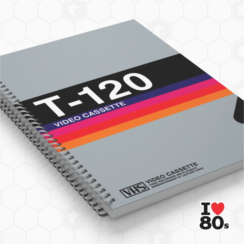 Caderno Personalizado - VHS - T120