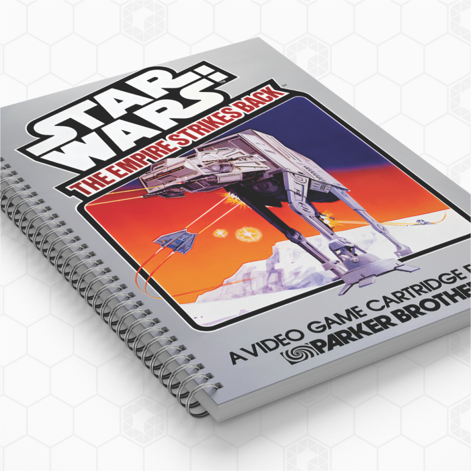 Cadernos Personalizados - Atari - Star Wars - The Empire Strikes Back