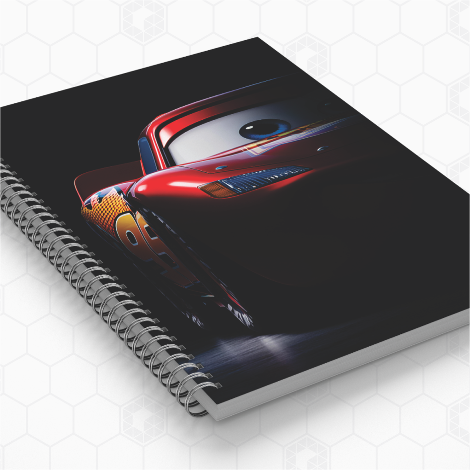 Cadernos Personalizados - Carros - Relâmpago McQueen
