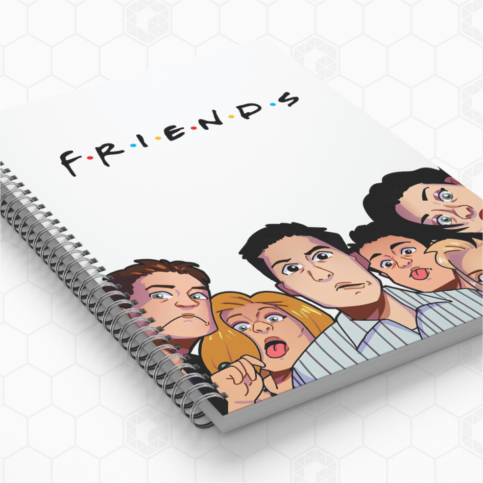 Cadernos Personalizados - Friends