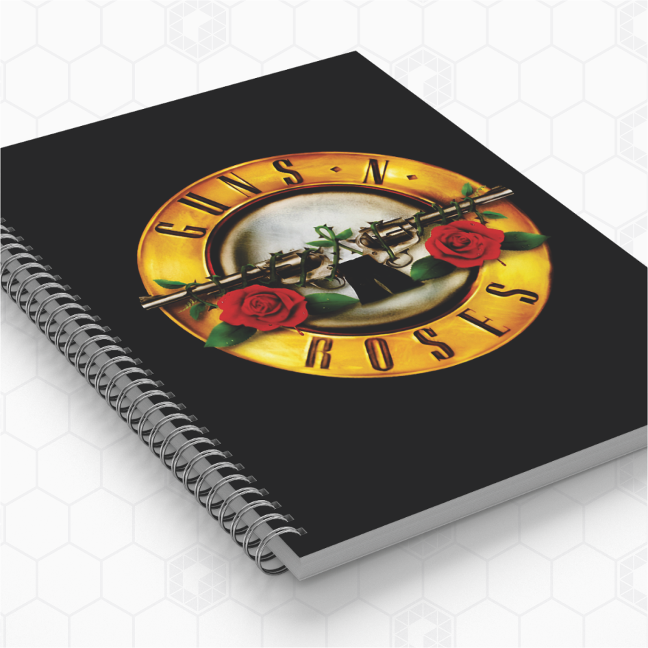 Cadernos Personalizados - Guns N Roses