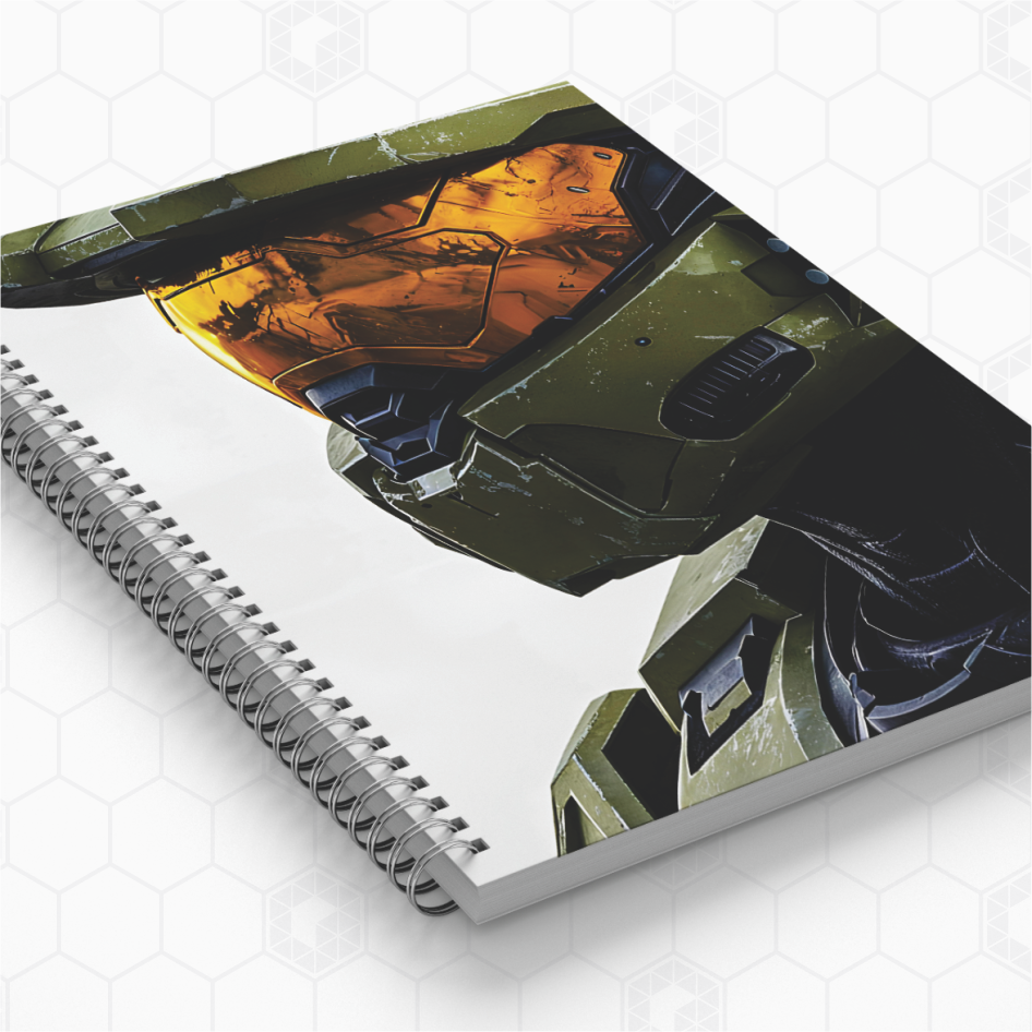 Cadernos Personalizados - Halo - Master Chief