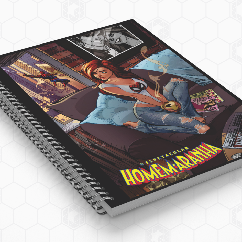 Cadernos Personalizados - Homem Aranha - HQ Amazing Spider Man 601