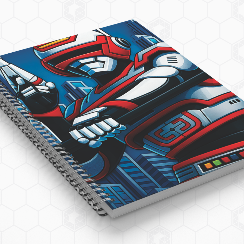 Cadernos Personalizados - Jaspion