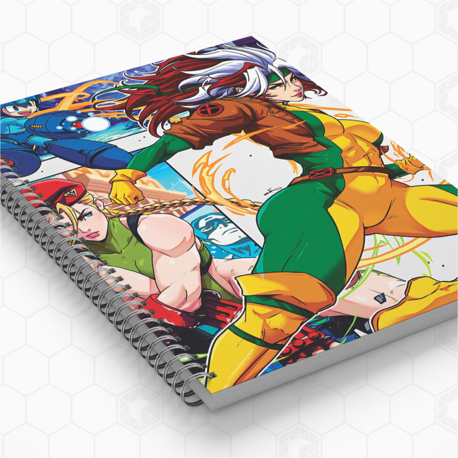 Cadernos Personalizados - Marvel vs CapcoM