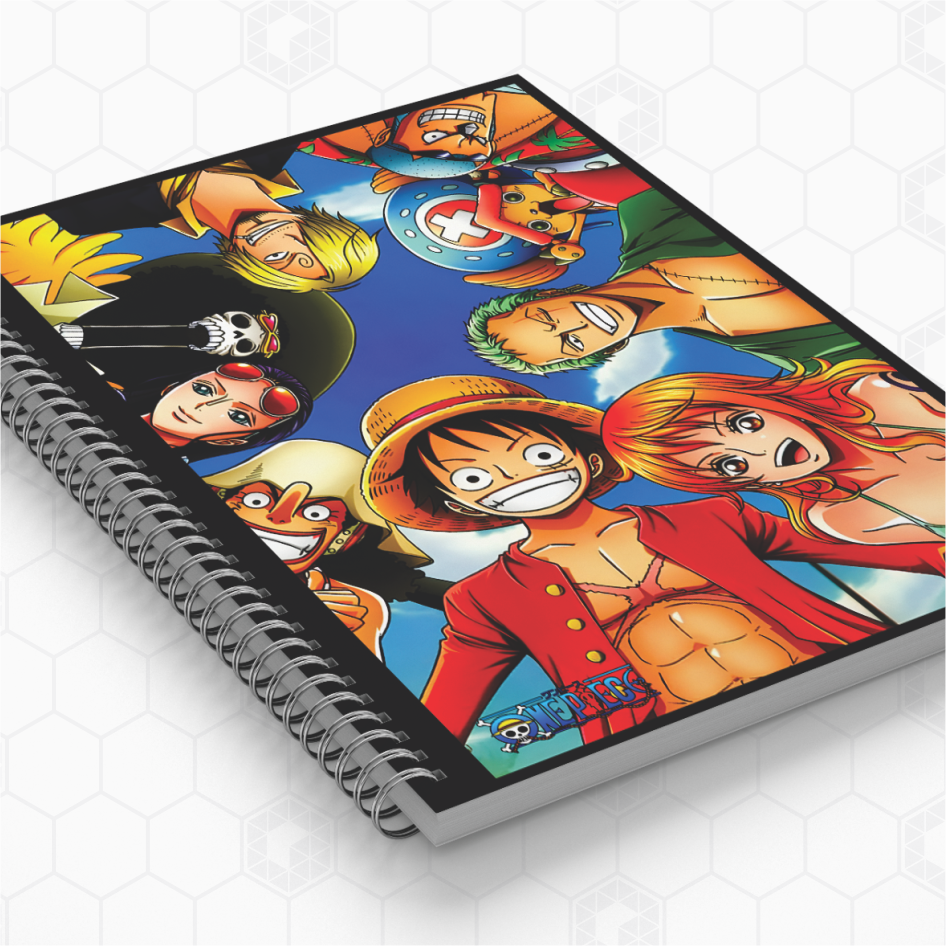 Cadernos Personalizados - One Piece
