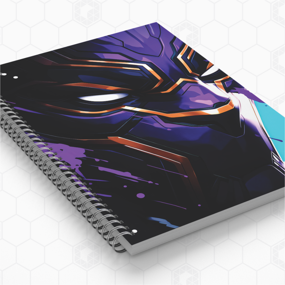 Cadernos Personalizados - Pantera Negra