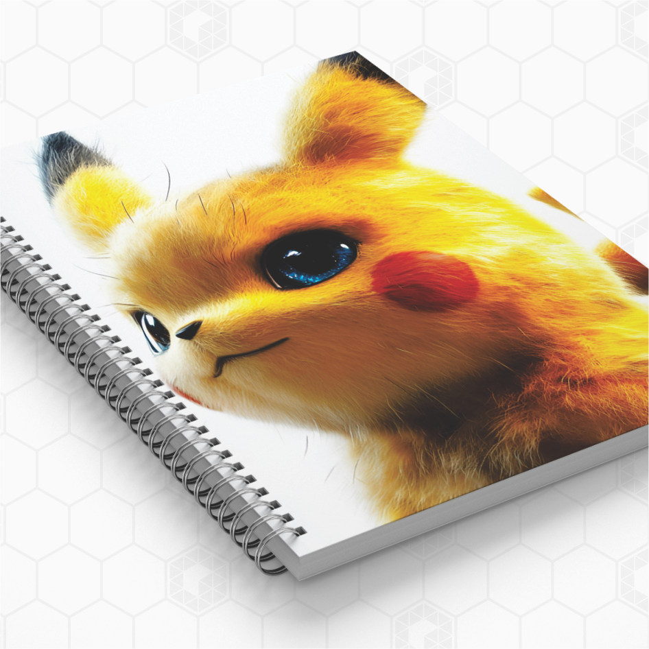 Cadernos Personalizados - Pokémon - Pikachu