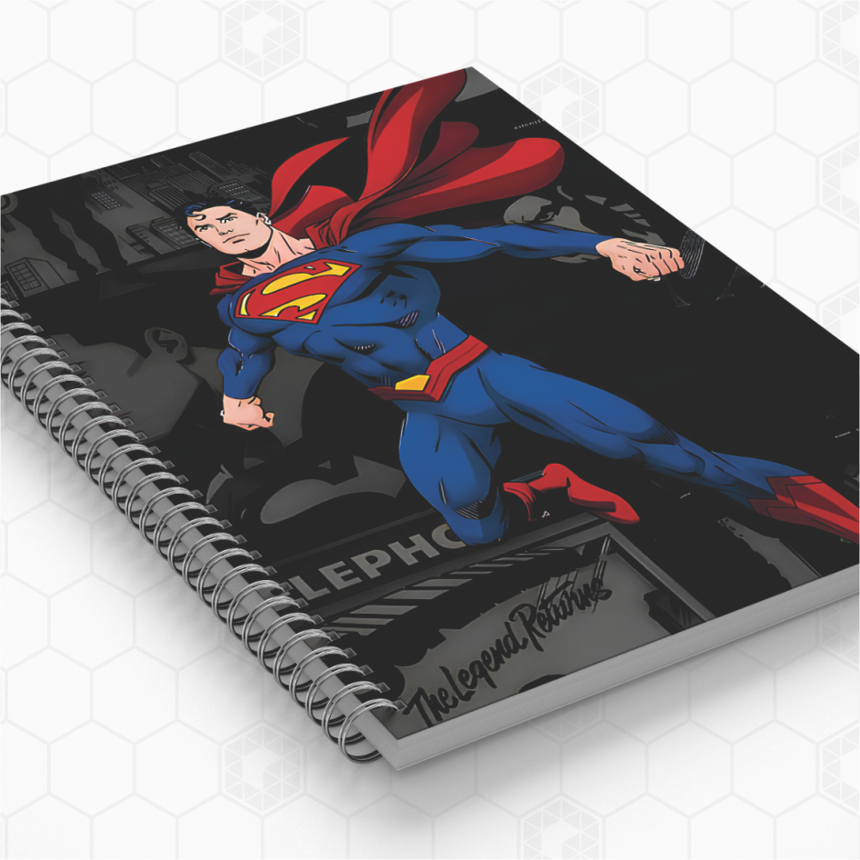 Cadernos Personalizados - Superman