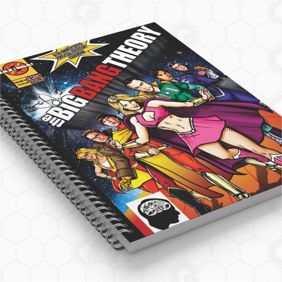 Cadernos Personalizados - The Big Bang Theory