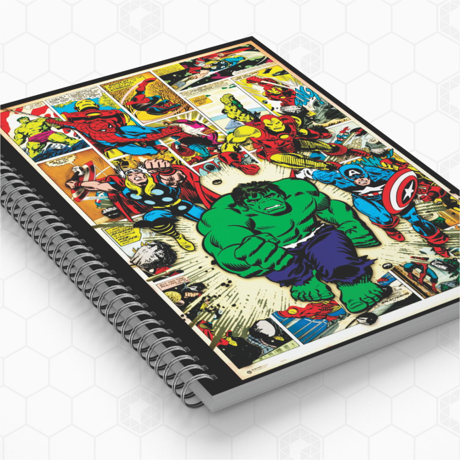 Cadernos Personalizados - Vingadores - Hq1963