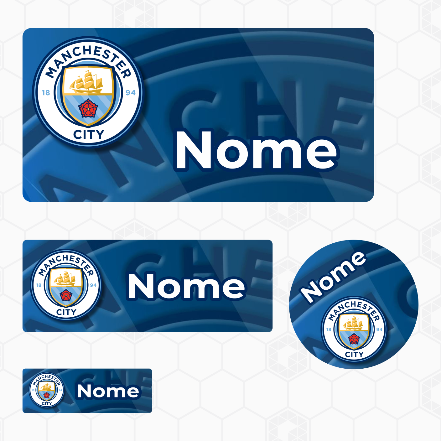 Etiquetas Escolares - Manchester City