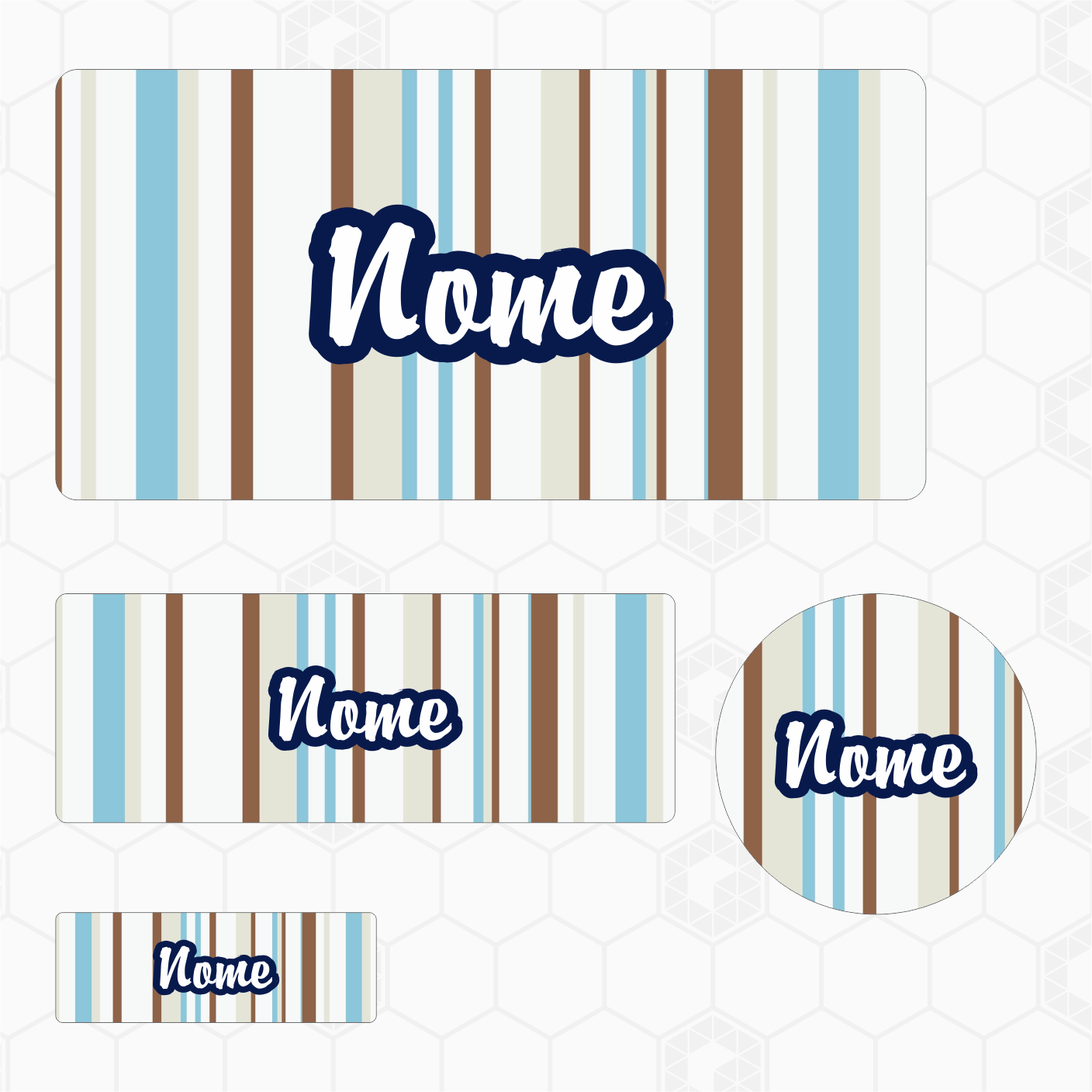 Etiquetas Escolares - Neutro 02