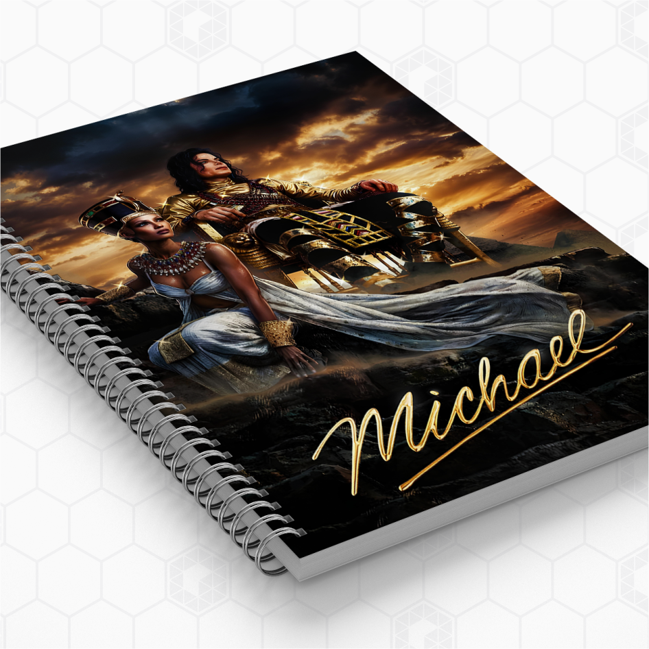 Caderno Personalizado Michael Jackson