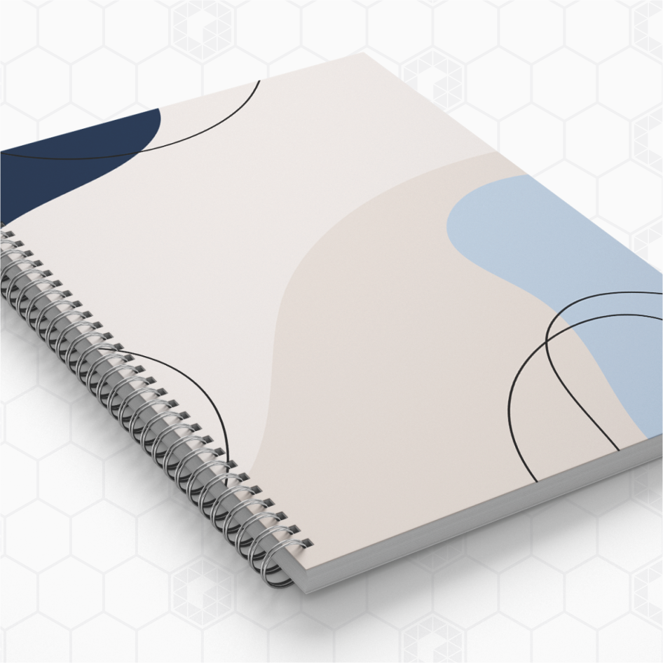 Caderno Personalizado - Azul