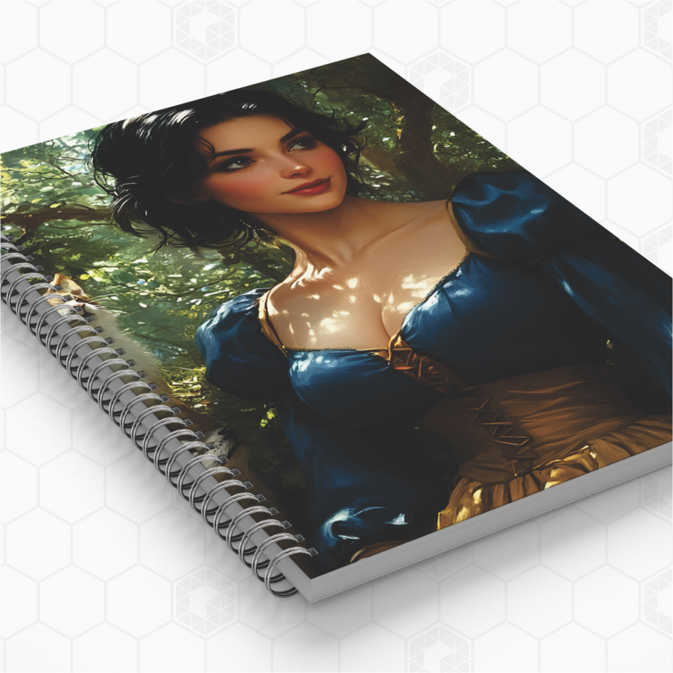 Caderno Personalizado - Branca de Neve