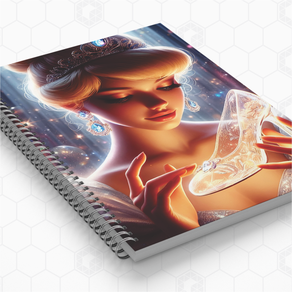 Caderno Personalizado - Cinderela