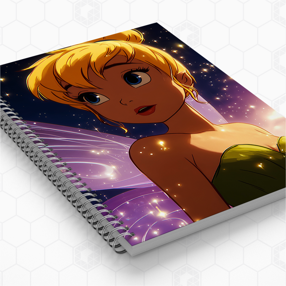 Caderno Personalizado - Tinker Bell